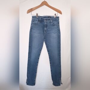 AG Adriano Goldschmied Farrah Skinny Ankle Jeans High Waisted 27R